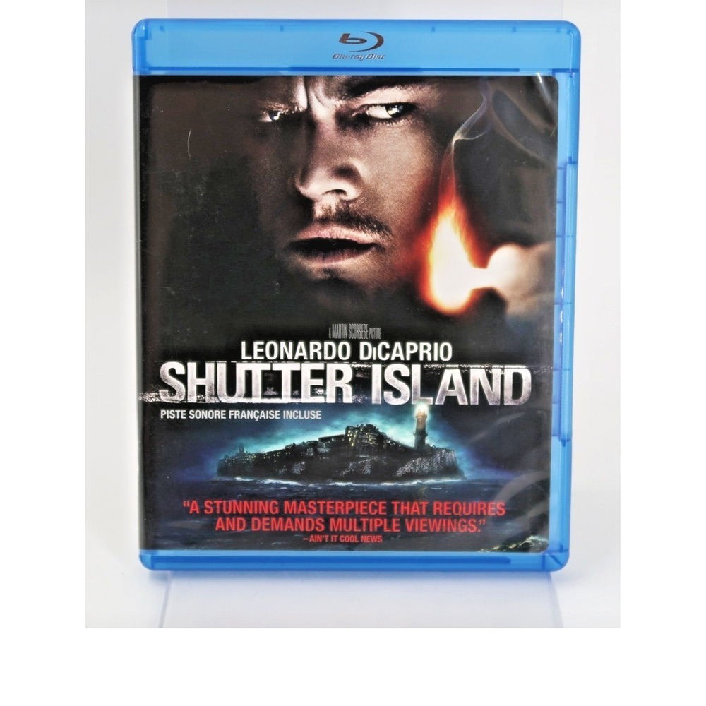 Shutter‎ Island Blu-ray Leonardo DiCaprio Martin Scorsese Thriller Movie